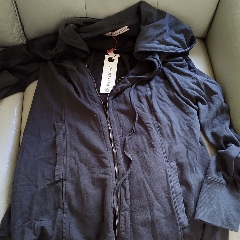Wearables Sweatshirt Jacket NWT